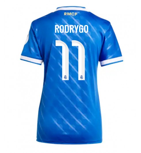 Ženske Nogometnih dresov Real Madrid Rodrygo Goes #11 Tretji 2025-26 Kratki rokavi Ženske Nogometnih dresov Real Madrid Rodrygo Goes #11 Tretji 2025-26 Kratki rokavi